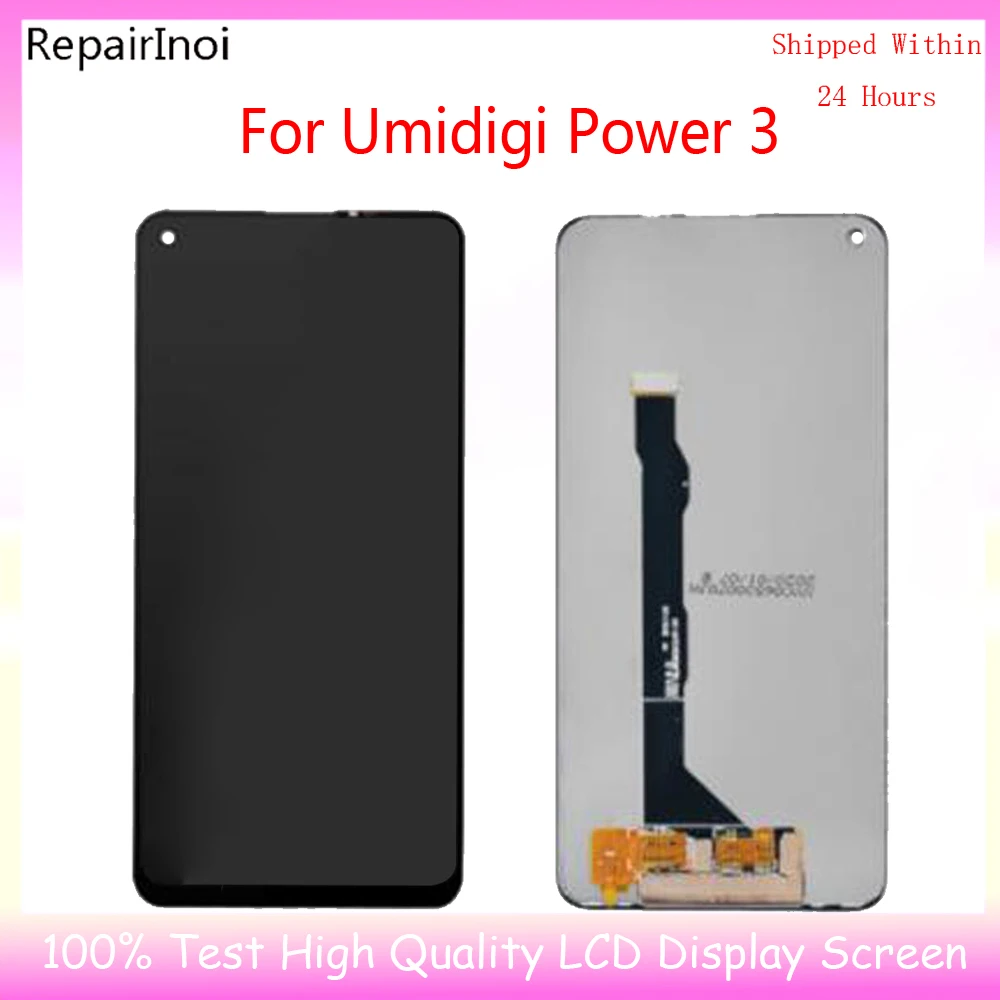 LCD Display Touch Screen Digitizer Assembly Umidigi F2, F3, F1 Play, Power 3, 5, 5S, 7S, 7 Max, Display Replacement