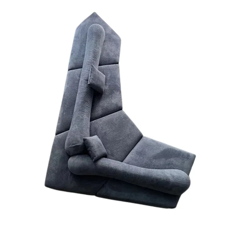

Italian minimalist rock, fabric sofa large apartment living room, large flat special-shaped, combination module sofa