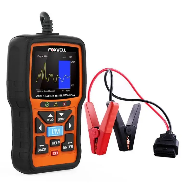 Herramientas de diagnóstico de coche Premium FOXWELL NT301, escáner automotriz, herramientas de diagnóstico de coche al por mayor de calidad con precio bajo al por mayor
