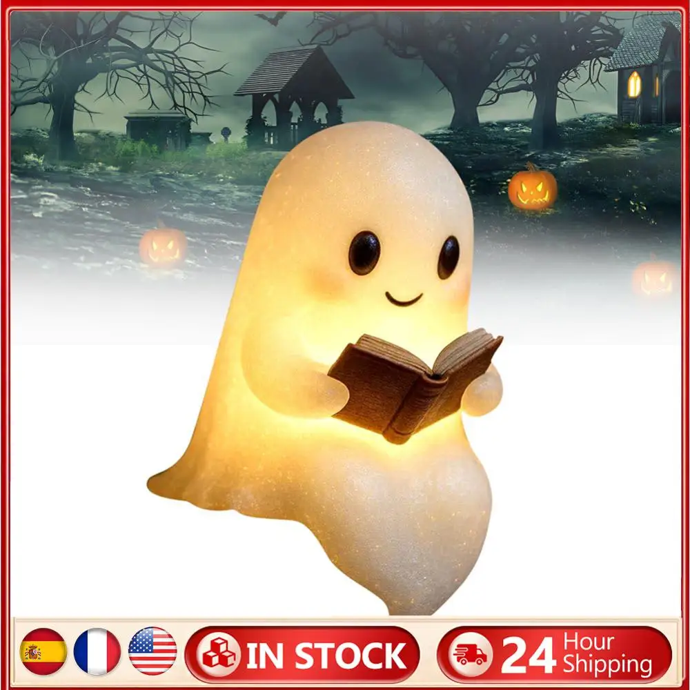 Cute Ghost Reading … - image