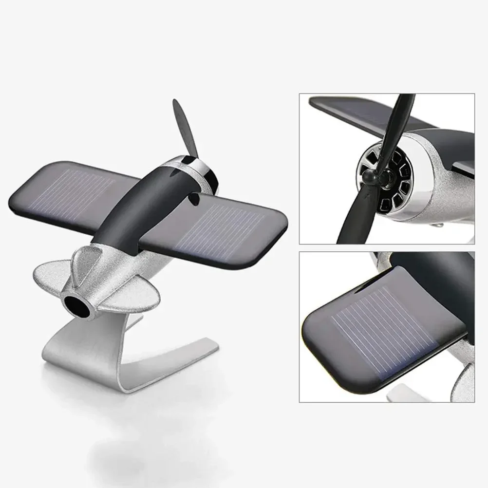 منفذ معطر هواء للسيارة، تصميم مغناطيسي، إكسسوارات السيارات، عطر داخلي منتشر يعمل بالطاقة الشمسية، دوار تلقائي #5