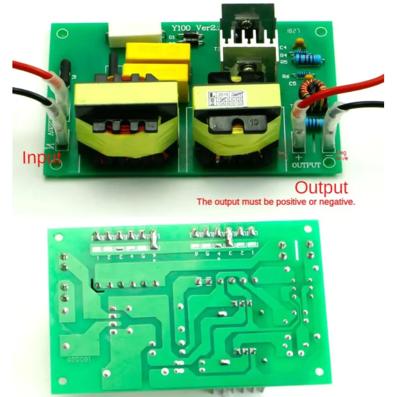 220V Ultrasonic Generator Driver Board - 120W Power Output, 28KHZ 40KHz Transducer, High Efficiency for Cleaning Machines