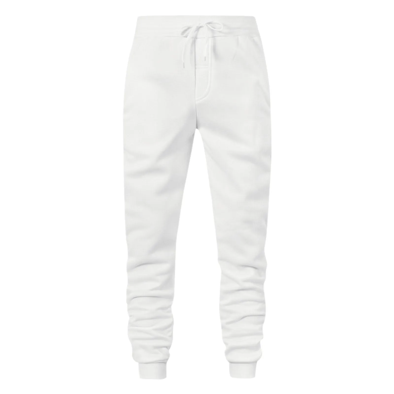 Heren Effen Sportbroek Hoge Kwaliteit Katoenen Broek Jogging Broek Outdoor Vrijetijdsfitness Jogging Broek Comfortabele Hiphop Broek 2024