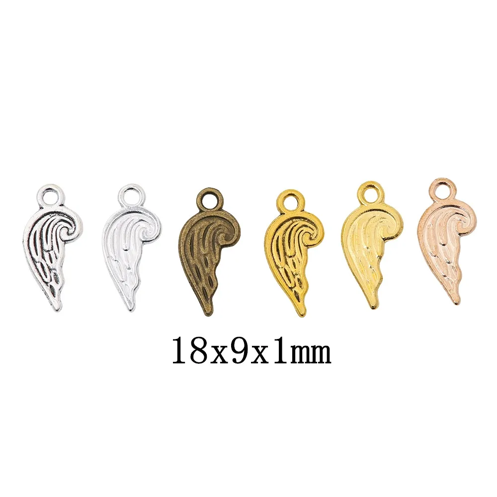 

150pieces (wing) vintage zinc alloy charm metal pendant DIY jewelry discovery making accessories2822