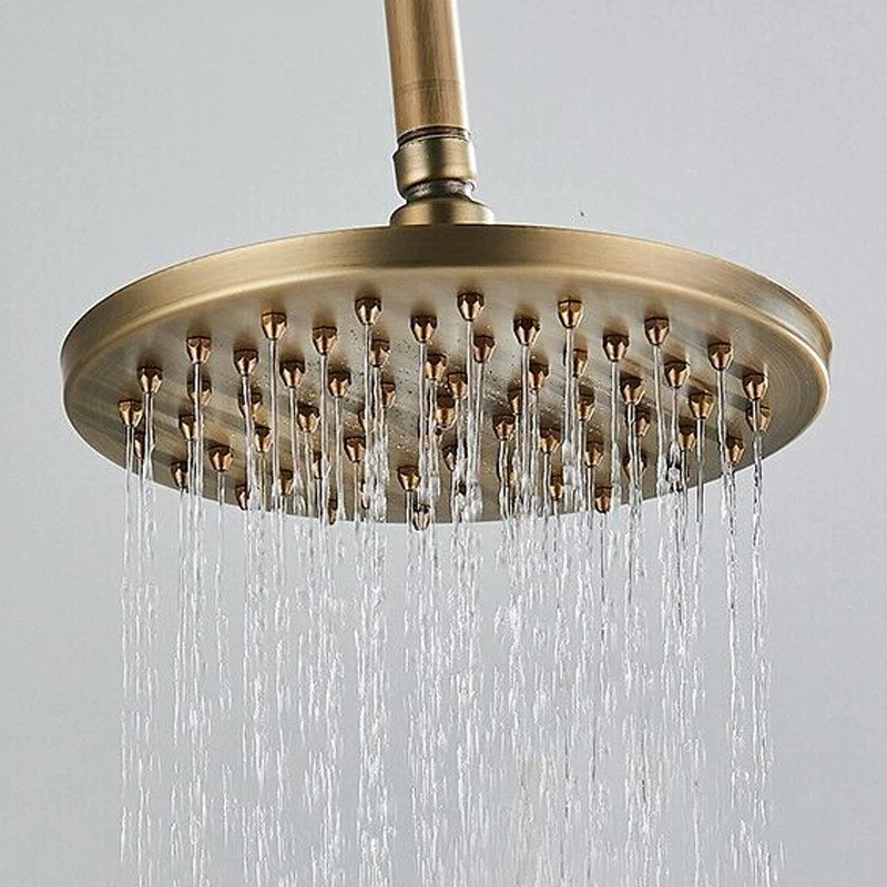 Bathroom Rainfall Shower Head Round Shape 8 -inch Rain Shower head Shower Faucet Head Bathroom Accessories