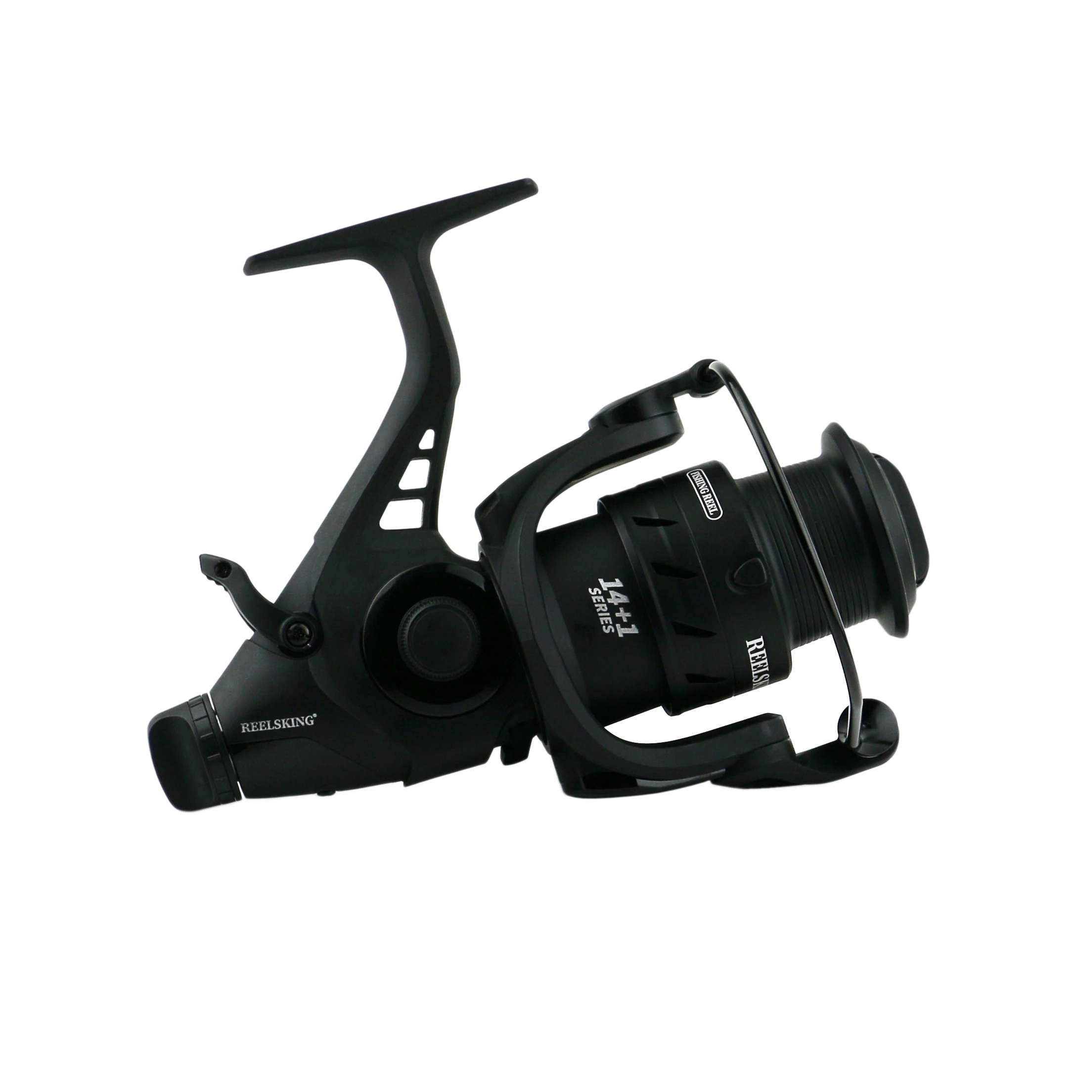 REELSKING KP Front and Rear Drag reels 3000-8000 series Carp nemesis fishing reels Bait runner metal shallow  spool