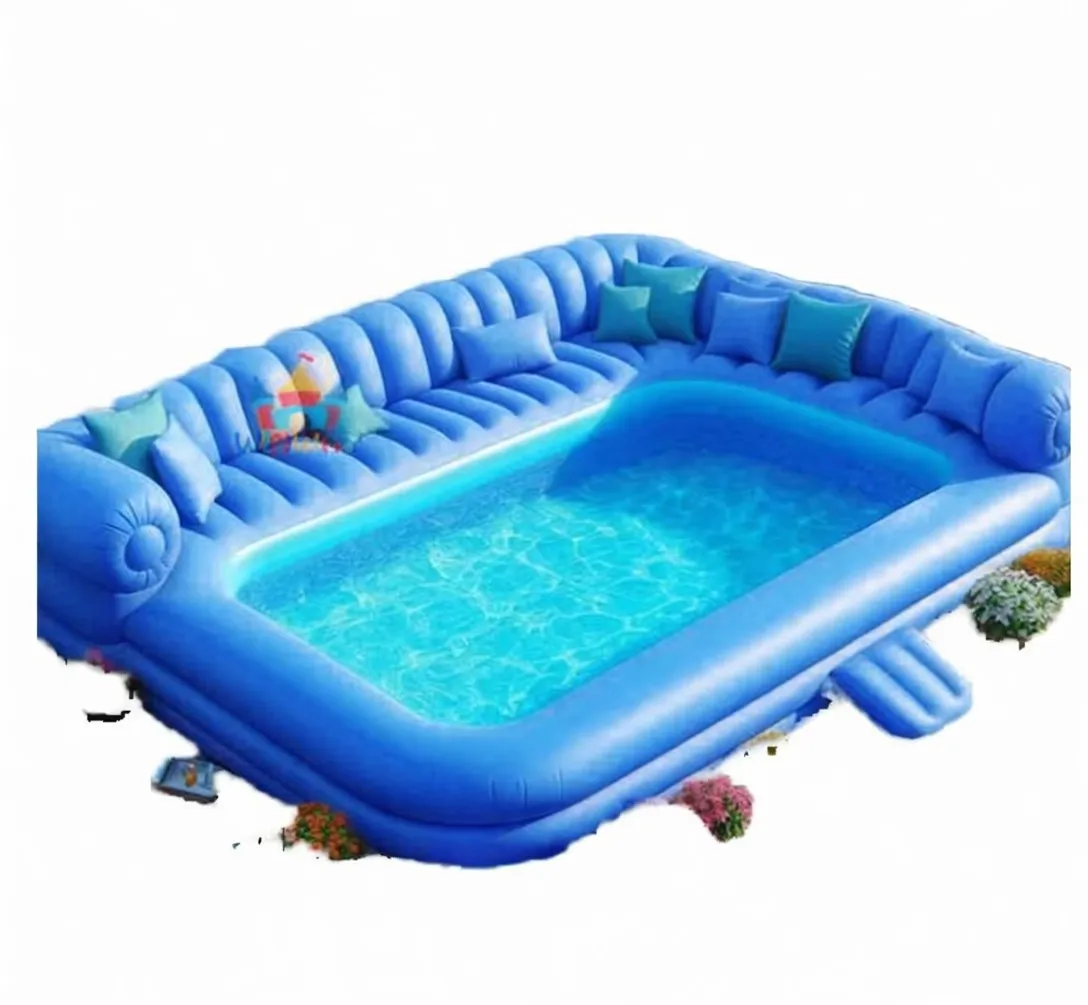 Coofull PoeticExist Modern Foldable Portable Waterproof Inflatable Air Sofa Lounge-Giant Eco PVC Pool Float Adults Outdoor Use