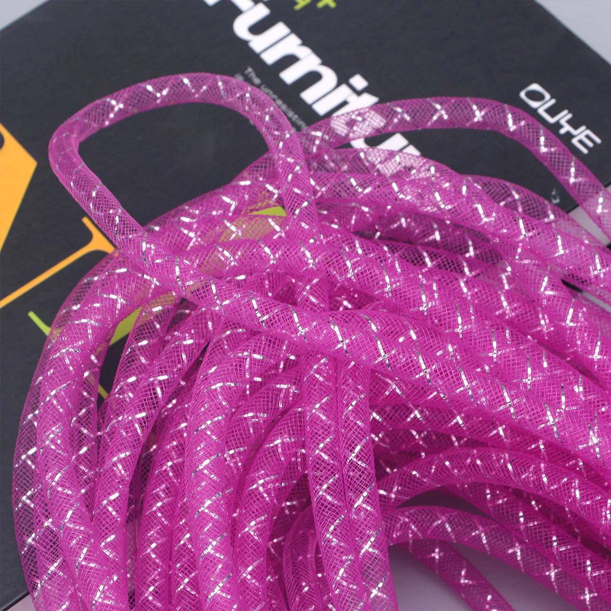 

1pcs 25m Mesh DIY Crafts Premium Material Elastic Bracelet Yarn Cord Hair Accessories Braid Tube Necklace Rope Cord