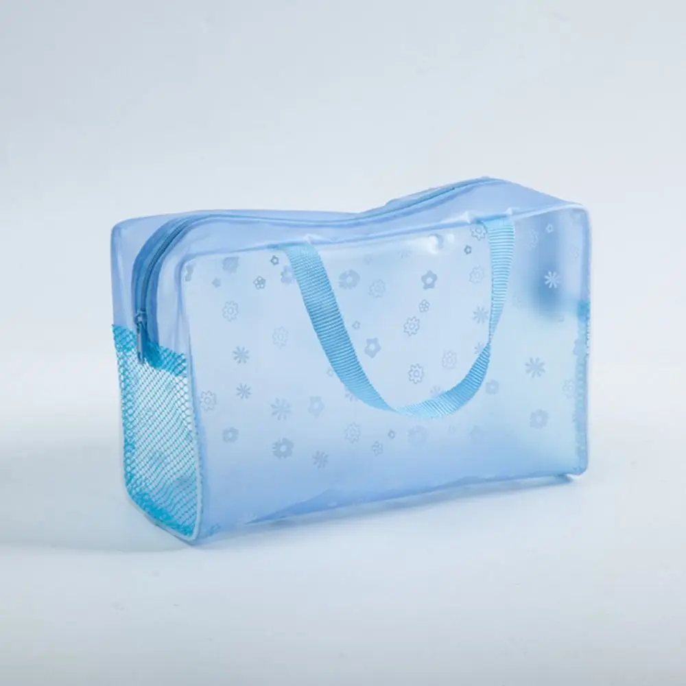 Women Toothbrush Pouch Waterproof Floral Storage Bag Handbag Swimming Bags Make Up Bag Bathing Storage Bag Travel Cosmetic Bag