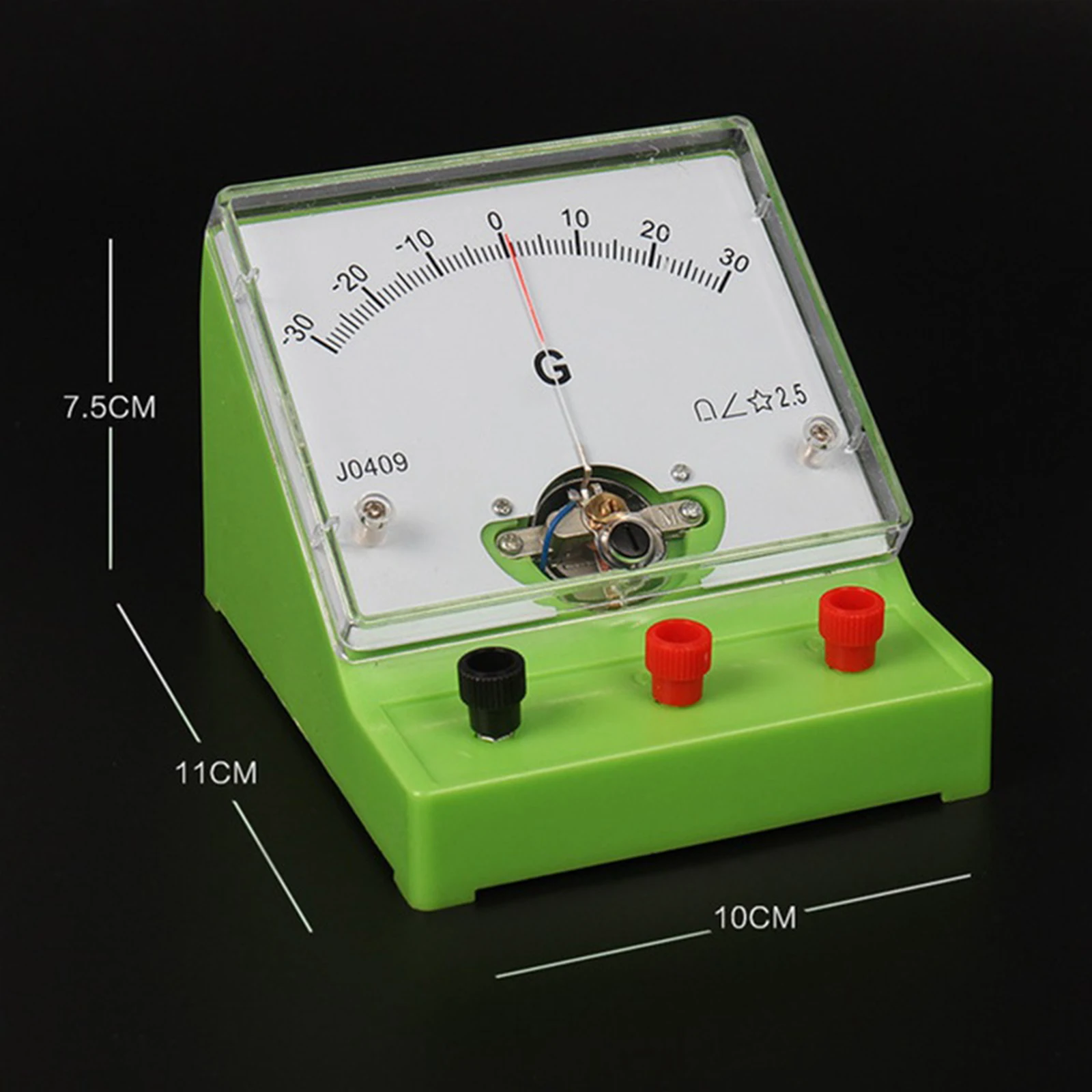 DIY Galvanometer Scientific Ampere Sensor Sensitive Ammeter Detector Analog Physical Electrical Circuit Experiment Equipment