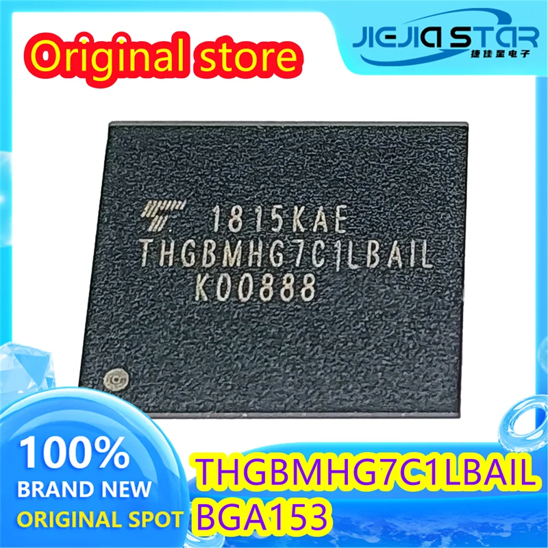 

(1/30 pieces) THGBMHG7C1LBAIL new font chip EMMC 16G 5.1 version BGA153 ball original spot fast delivery