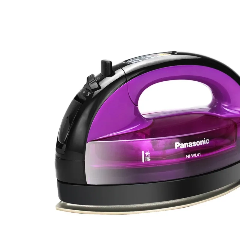 Panasonic Steam Iron Electronic Sensor Temperature Control Storage Design Removable Water Tank Perfect for Home Use All Fabrics