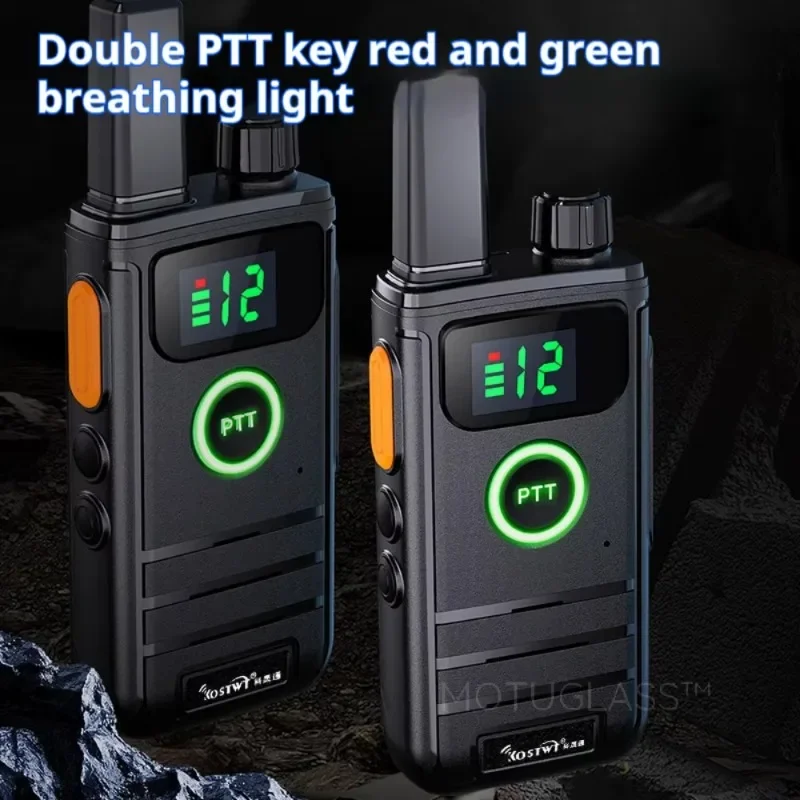 1PCS Compact High Power Walkie Talkies for Outdoor and Hotel Use Wireless Handheld Radios for Clear Communication Long Range