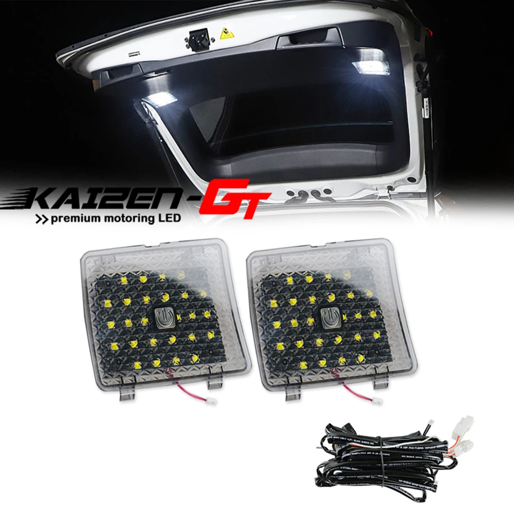 

White LED Car Rear Trunk Cargo Area Lights Lift Gate Interior Lights Assembly For Toyota RAV4 5th 2019 2020 2021 2022 2023 2024