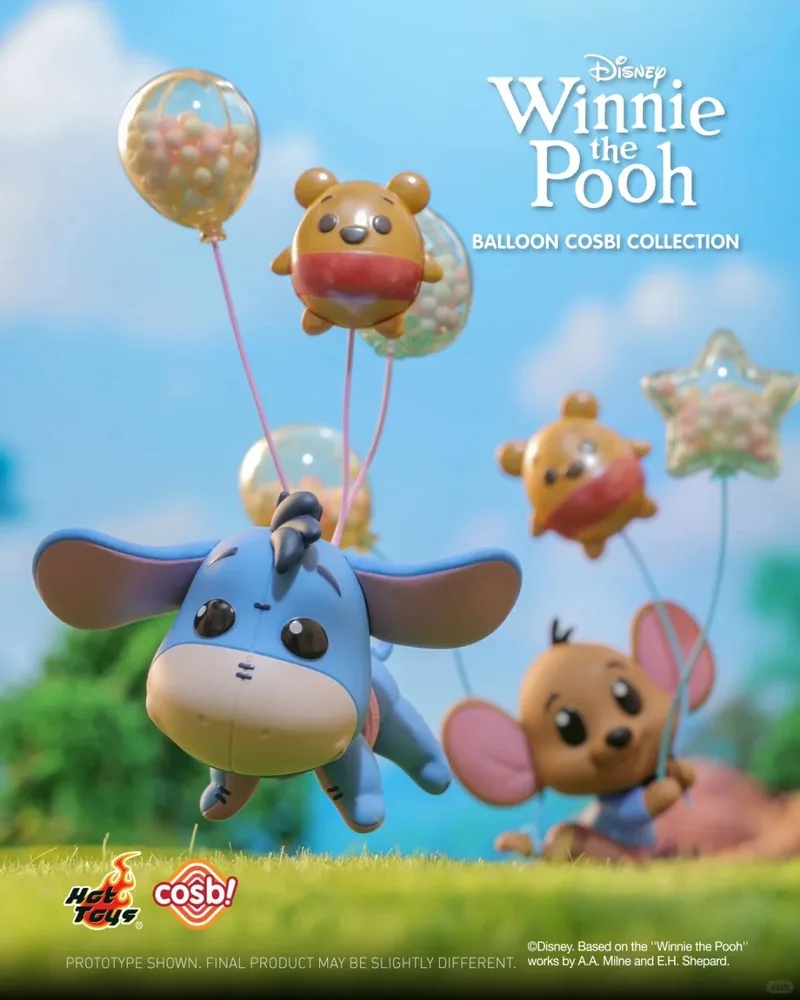 ホットトイズ「くまのプーさん」バルーンシリーズ コスビ ブラインドボックス - コレクタブルビニールアートトイ