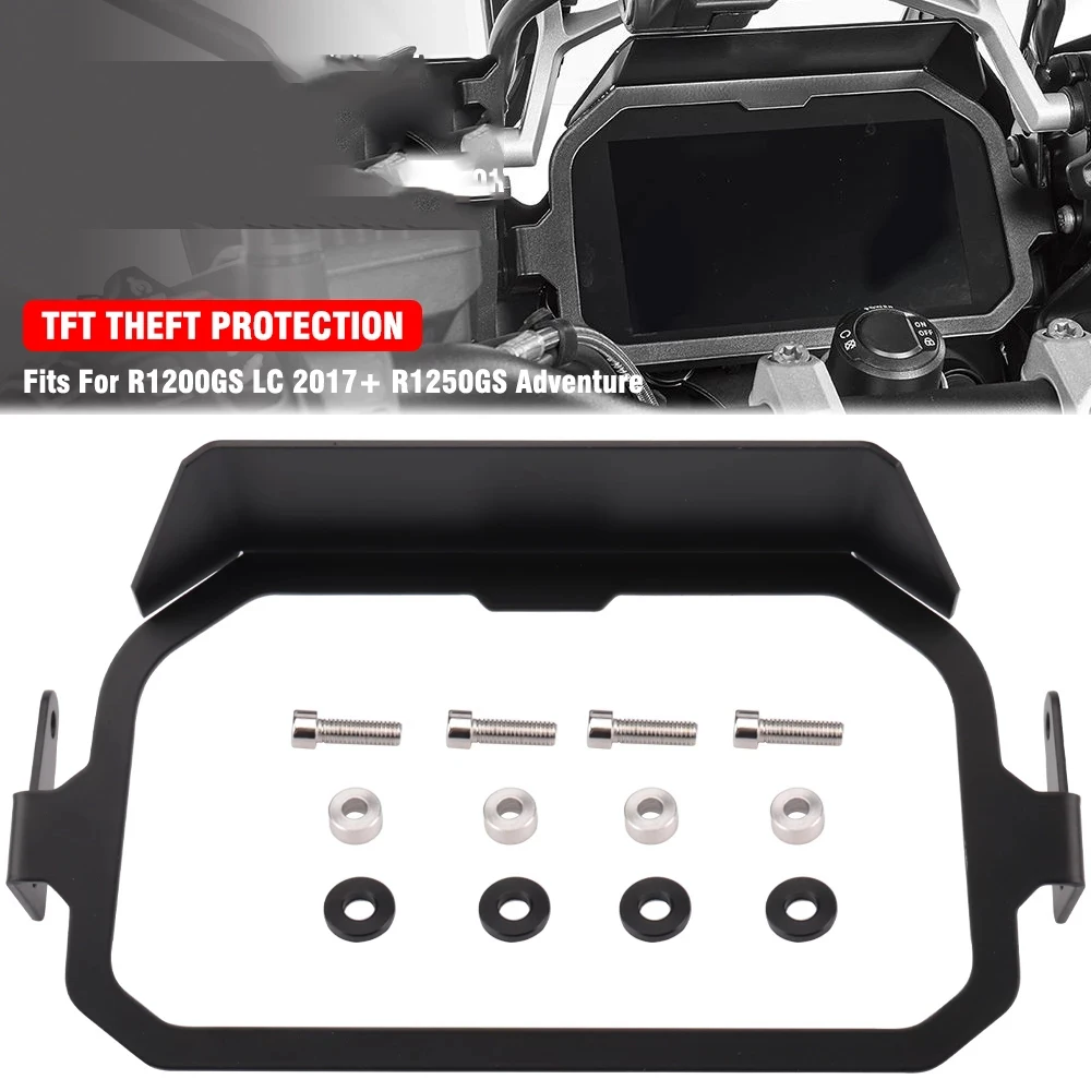 For BMW R1250GS Adventure R 1200 GS ADV R1200GS LC R1250 HP Instrument Protector Cover TFT Anti Theft Protection With Sun Visor