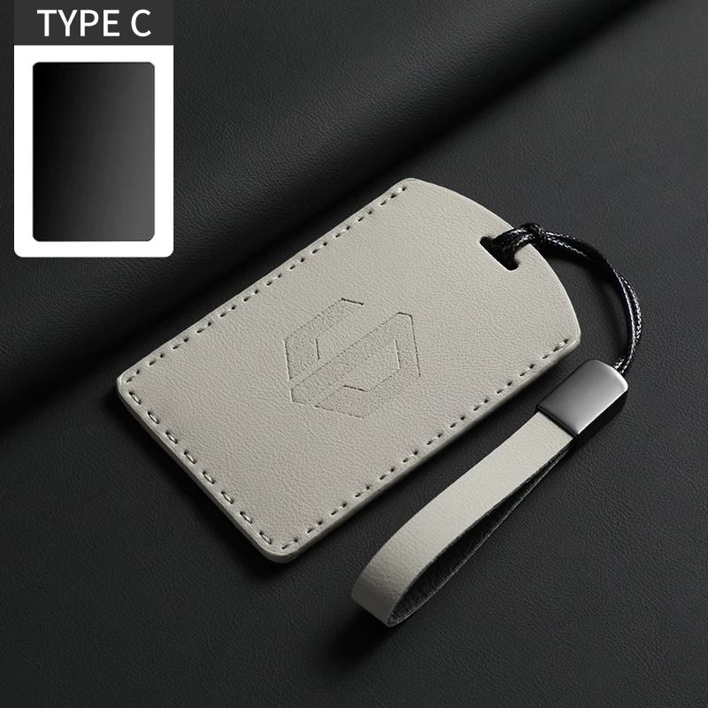 Original Auto Farbe Leder Schlüssel Fall Abdeckung Fob Für LEAPMOTOR B01 C11 C16 C10 Auto Keyless Remote Key Karte Kit Schutz zubehör