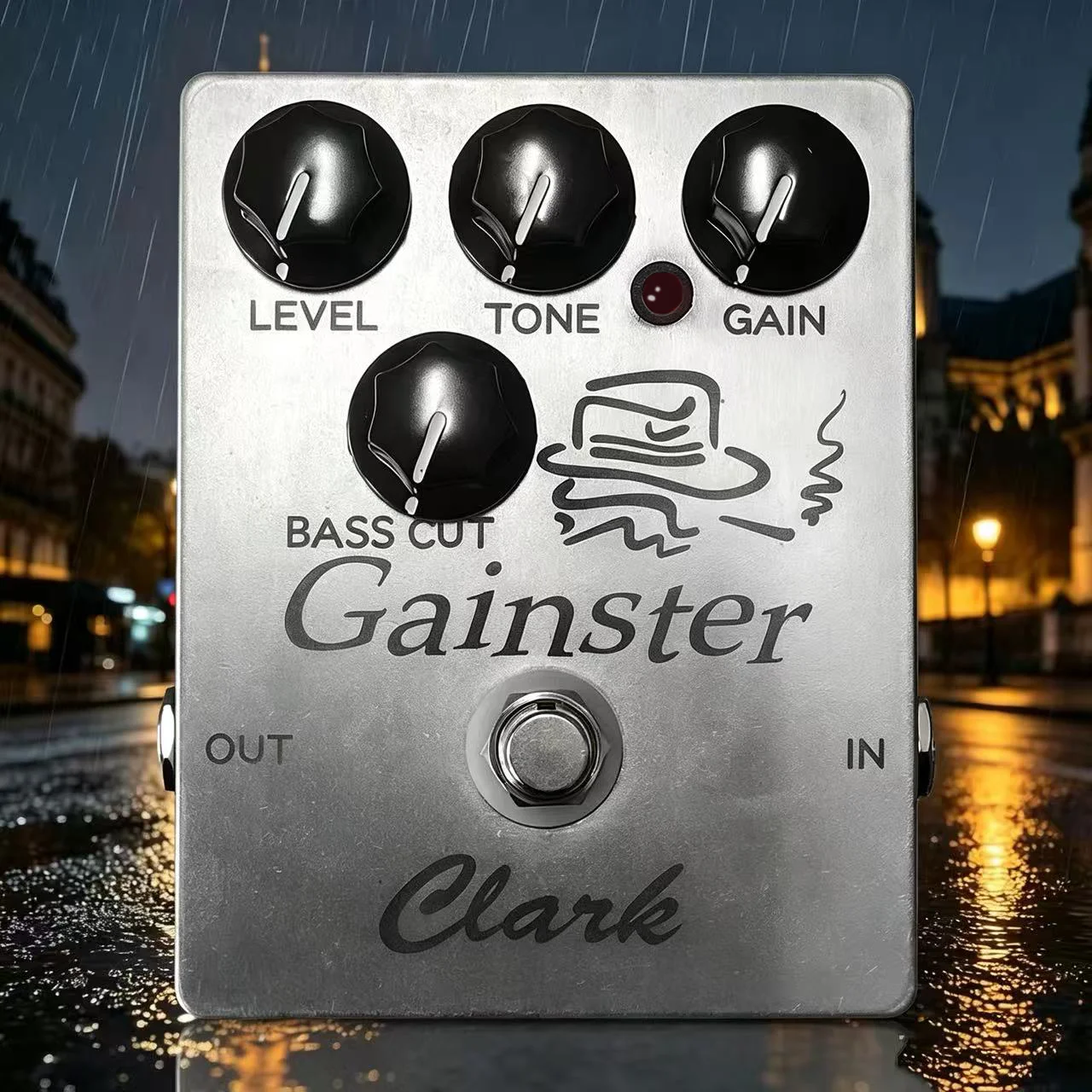 Xiao Handmade Clark Gainster Overdrive Distion Guitar Peadl Coustom