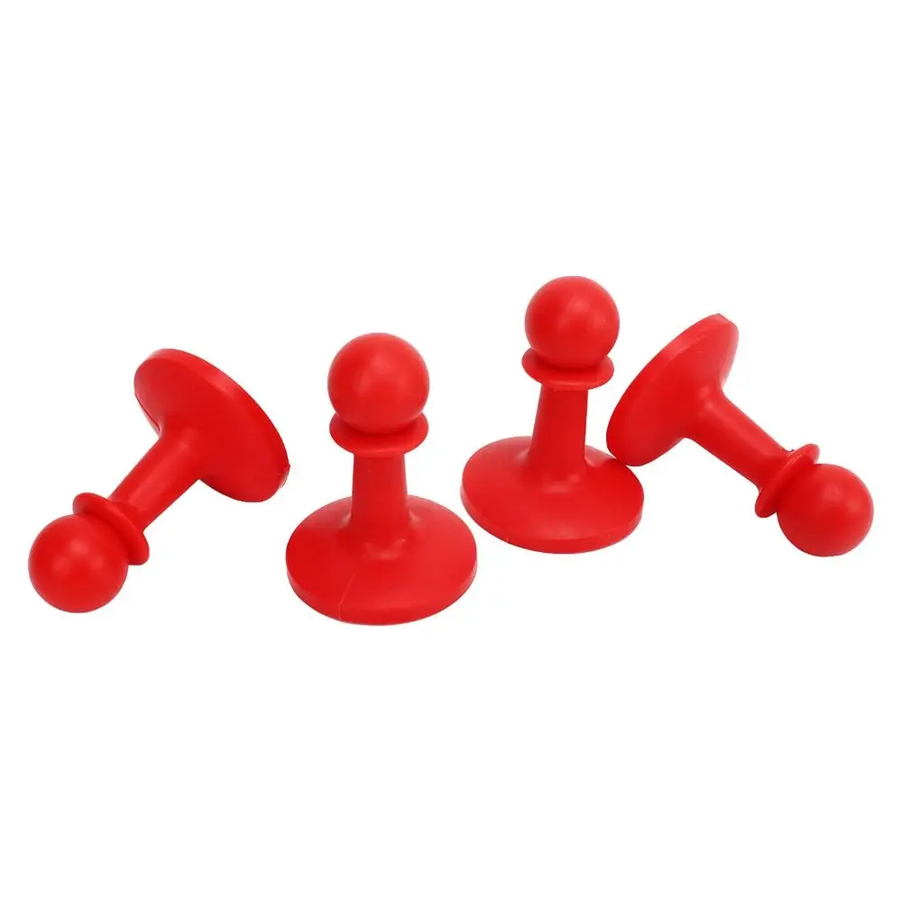4 Pcs Practical Stable Firm Lightning Protection Cap Anti-Static TPR Anti Thunder Cover Pole Tip Protector Backpacking
