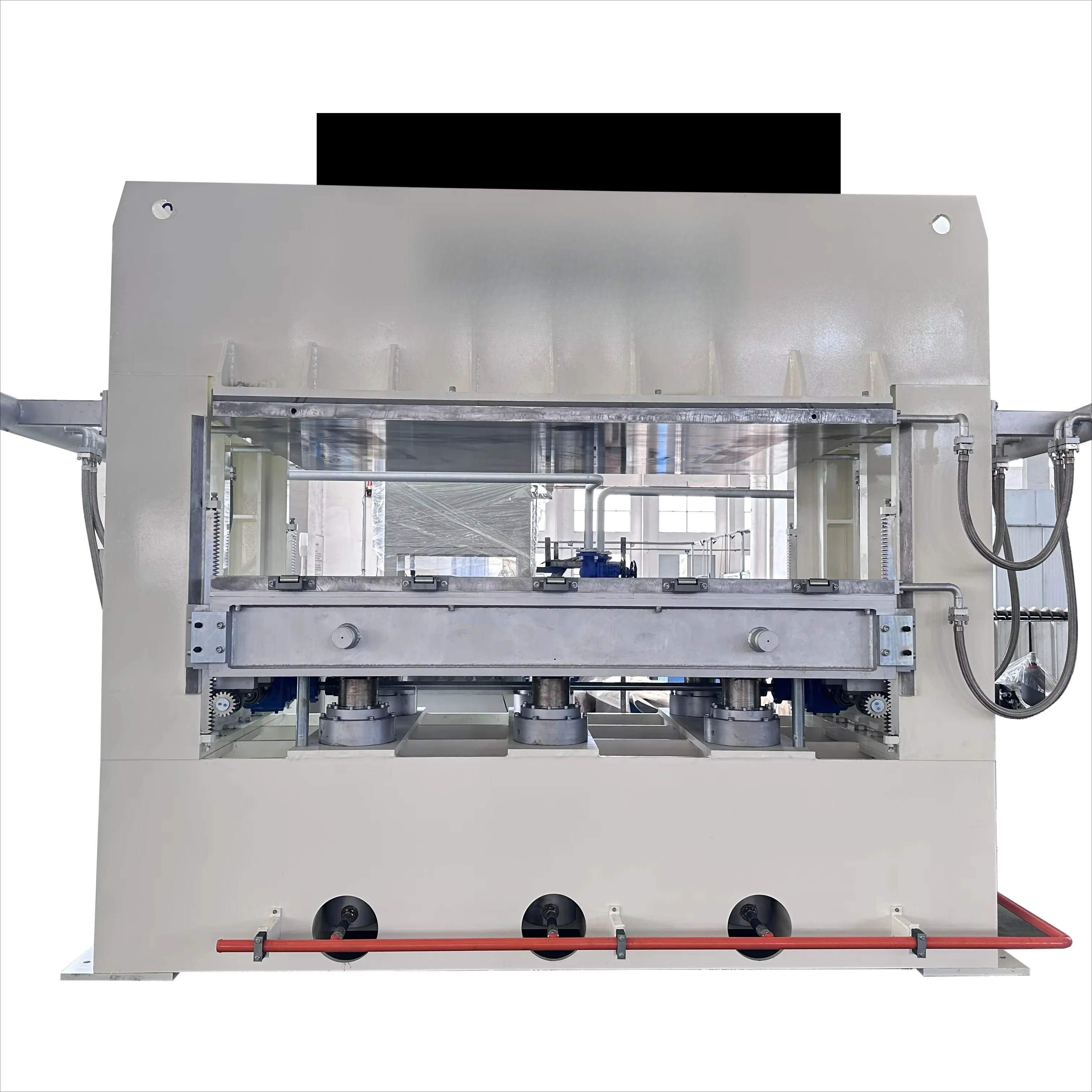 

lamination line for new large aircraft interior panels