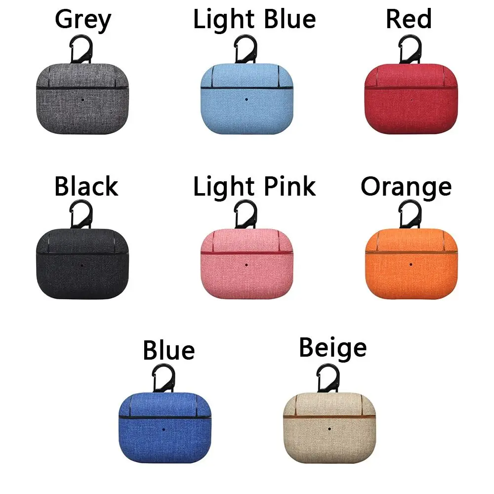 Funda de auriculares inalámbricos para Airpods Pro 3, funda protectora de tela textil antihuellas para AirPods 3