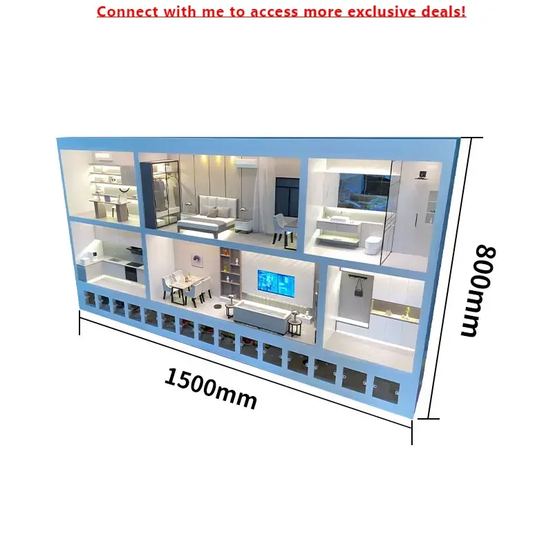 

Showcase For Smart Villa , Easy To Carry To Show To Your Customers The Smart Home Automation System, Supporting OEM Service
