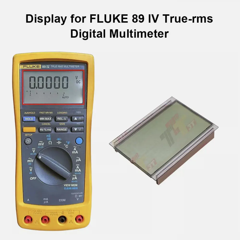 Display LCD per multimetro digitale FLUKE 187 189 89-4(89 IV)