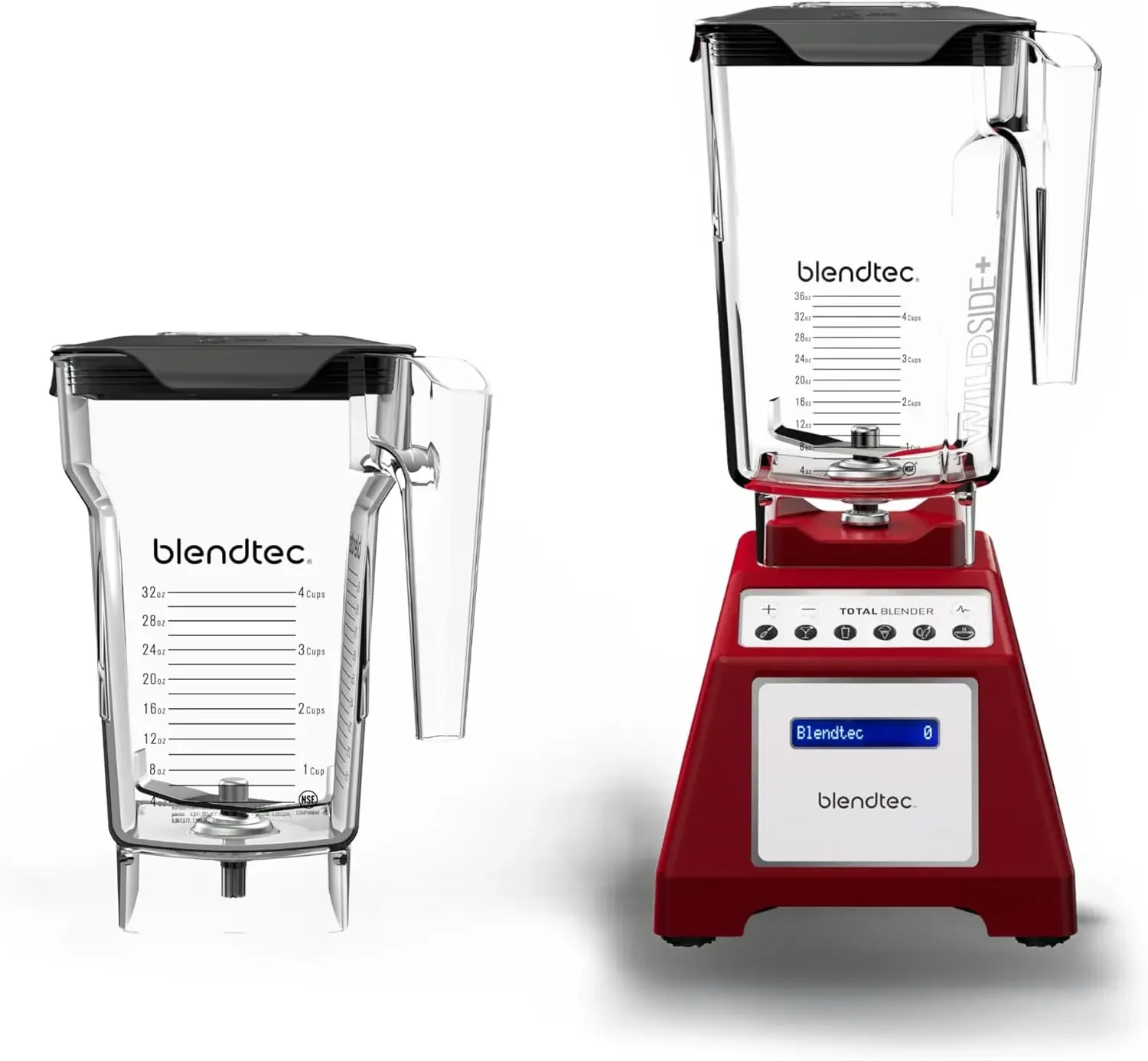 Total Classic Original Blender WildSide+ Jar (90 oz) Potencia de grado profesional 6 ciclos preprogramados 10 velocidades