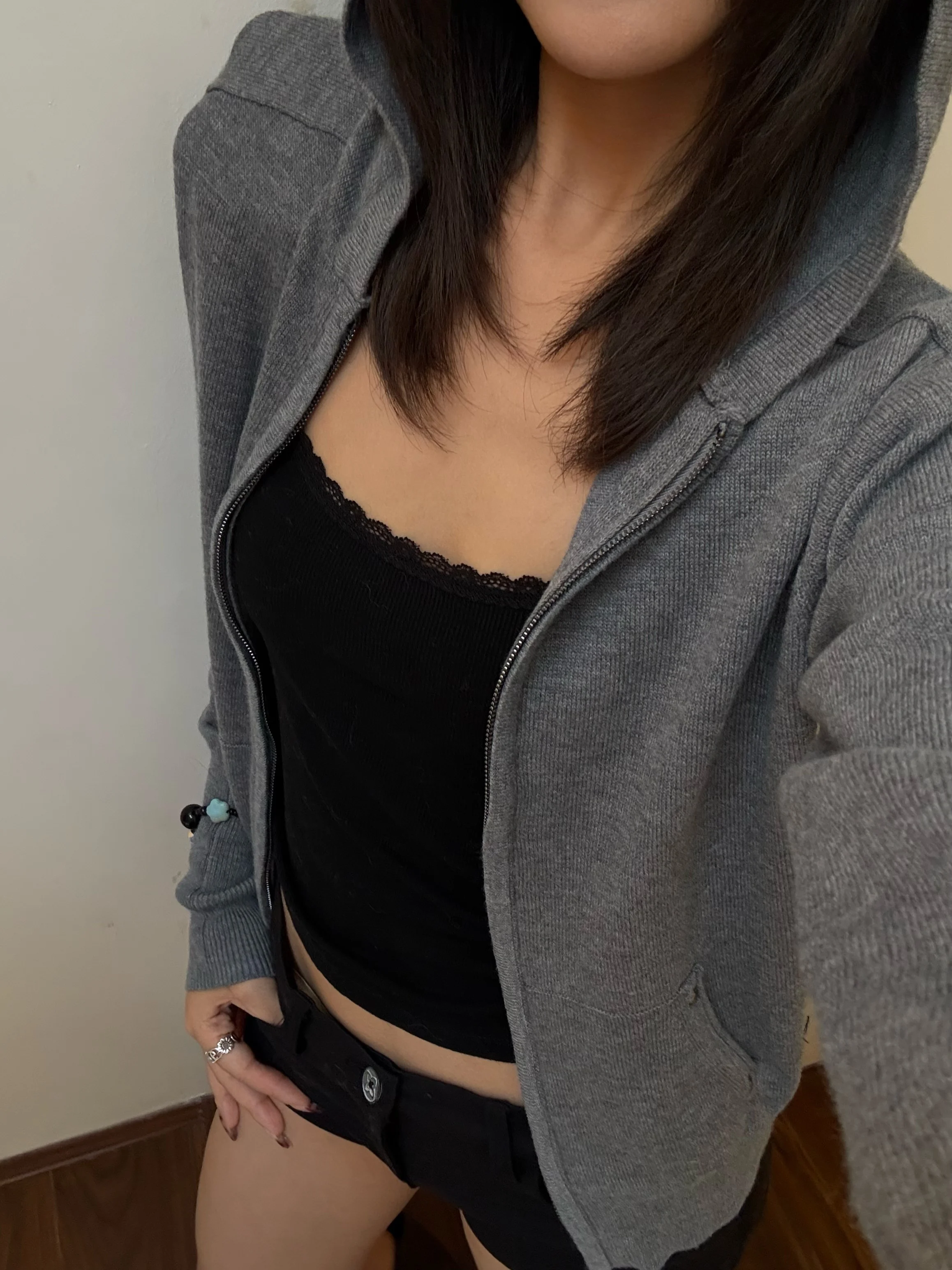 탱크 후디 세트 캐주얼 니트 가디건 가을 따뜻한 코트 세트 스웨터 섹시한 힙업 쇼츠 스커트 스커트-팬츠 세트