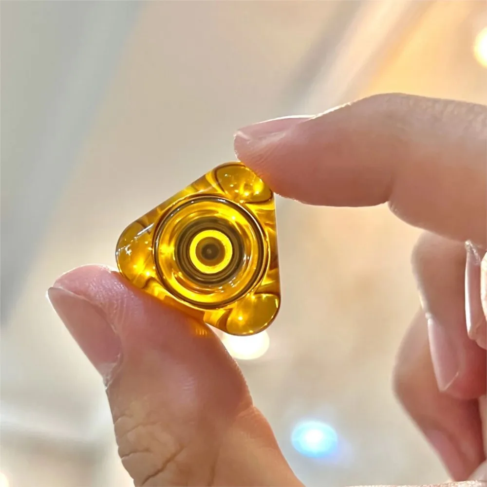 KSF EDC XIAO SANPANG Supermini Fidget Spinner Handling Feel Gyro Fidget Giocattoli per adulti Gadget per alleviare l'ansia