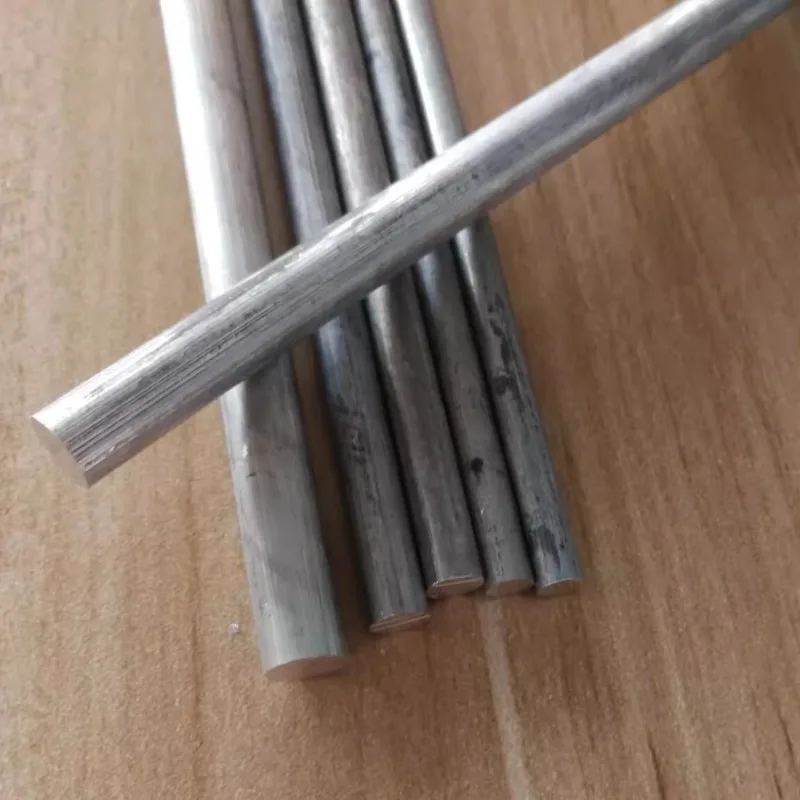 T6 Aluminum Rod 5-30mm Diameter Solid Super Hard Round Bar 500mm Length for CNC Machining