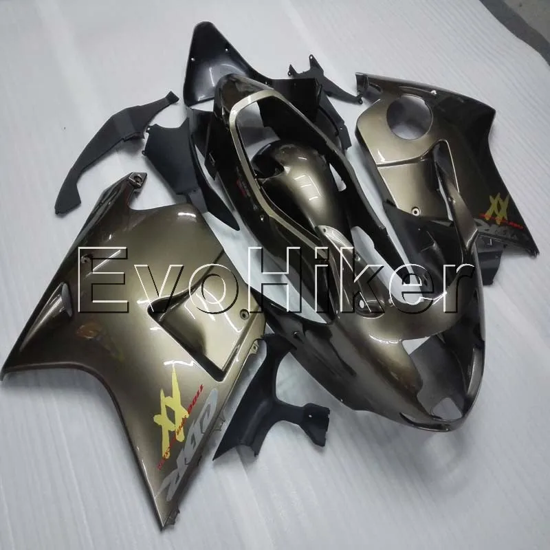 injection Fairings kit for CBR1100XX 1997 998 1999 2000 2001 2002 2003 gold ABS Plastic Bodywork Set