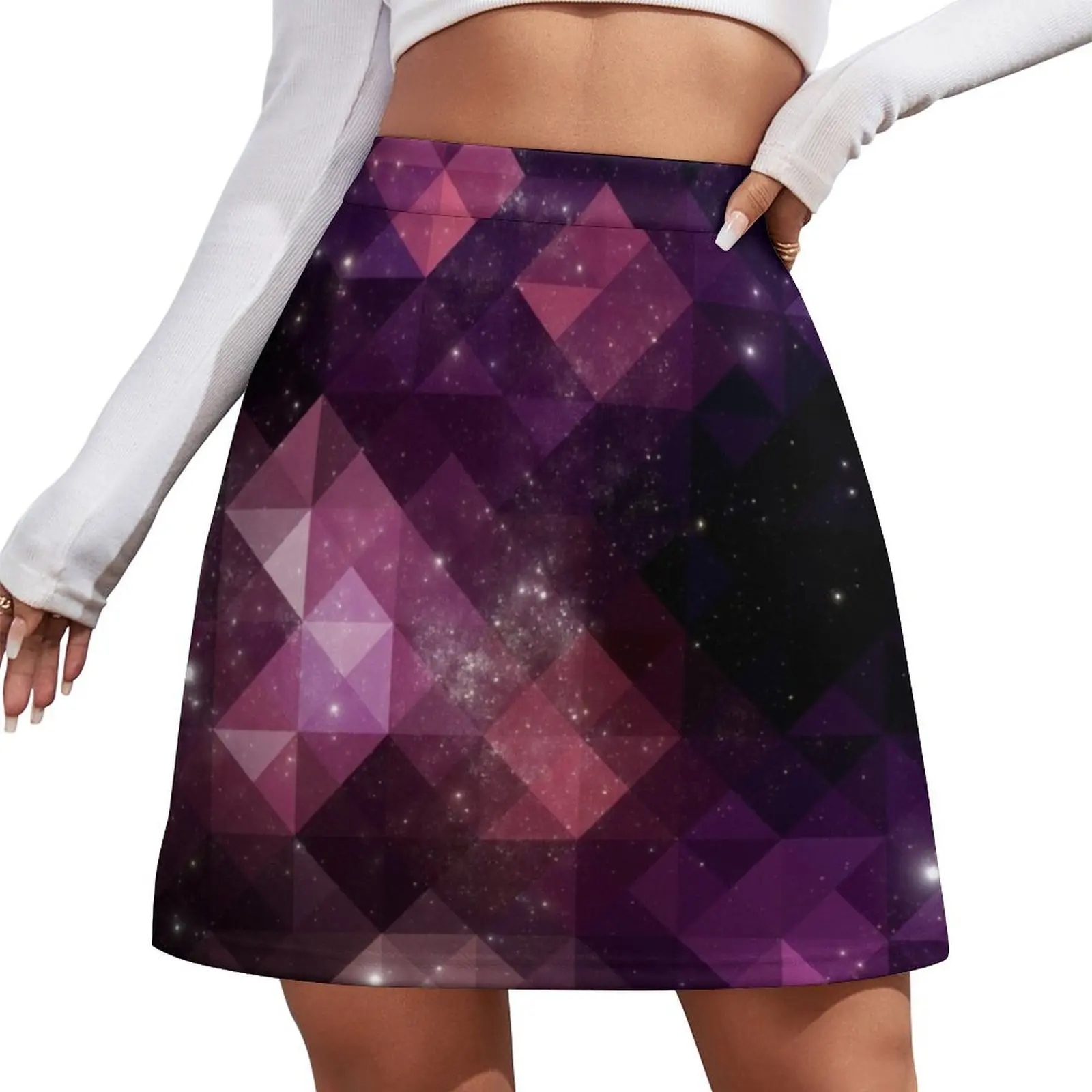 

Space Mini Skirt women's skirt 2026 trend fairy core Women's dress Female dress Mini Skirt
