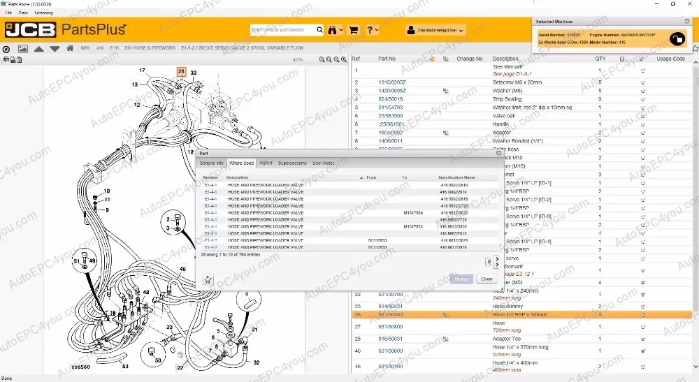 JCB Spare Parts Plus+ 2.00  [2017]+Service Manual