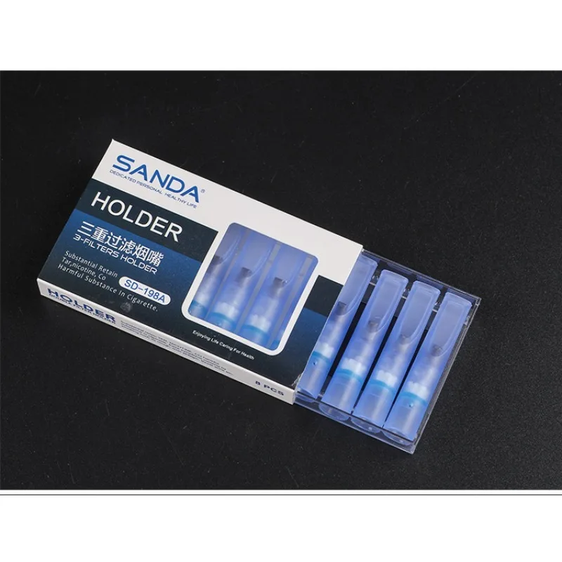 Disposable Reduce Tar Smoke Filter High Efficiency Mini Tobacco Filter Healthy For Thick Thin Smoke Mouthpiece Popular Men Gift
