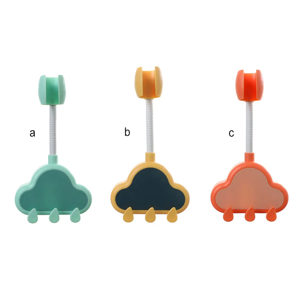 Support de pomme de douche avec crochets, base de buse de remplacement