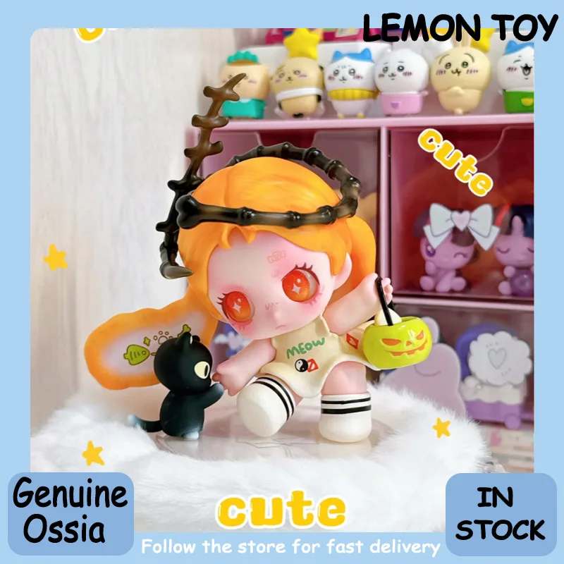 Echte Ossia Feel The World Series Blind Box Niedliche Puppensammlung Desktop-Ornament Modetrend Überraschungsgeschenk Mädchen