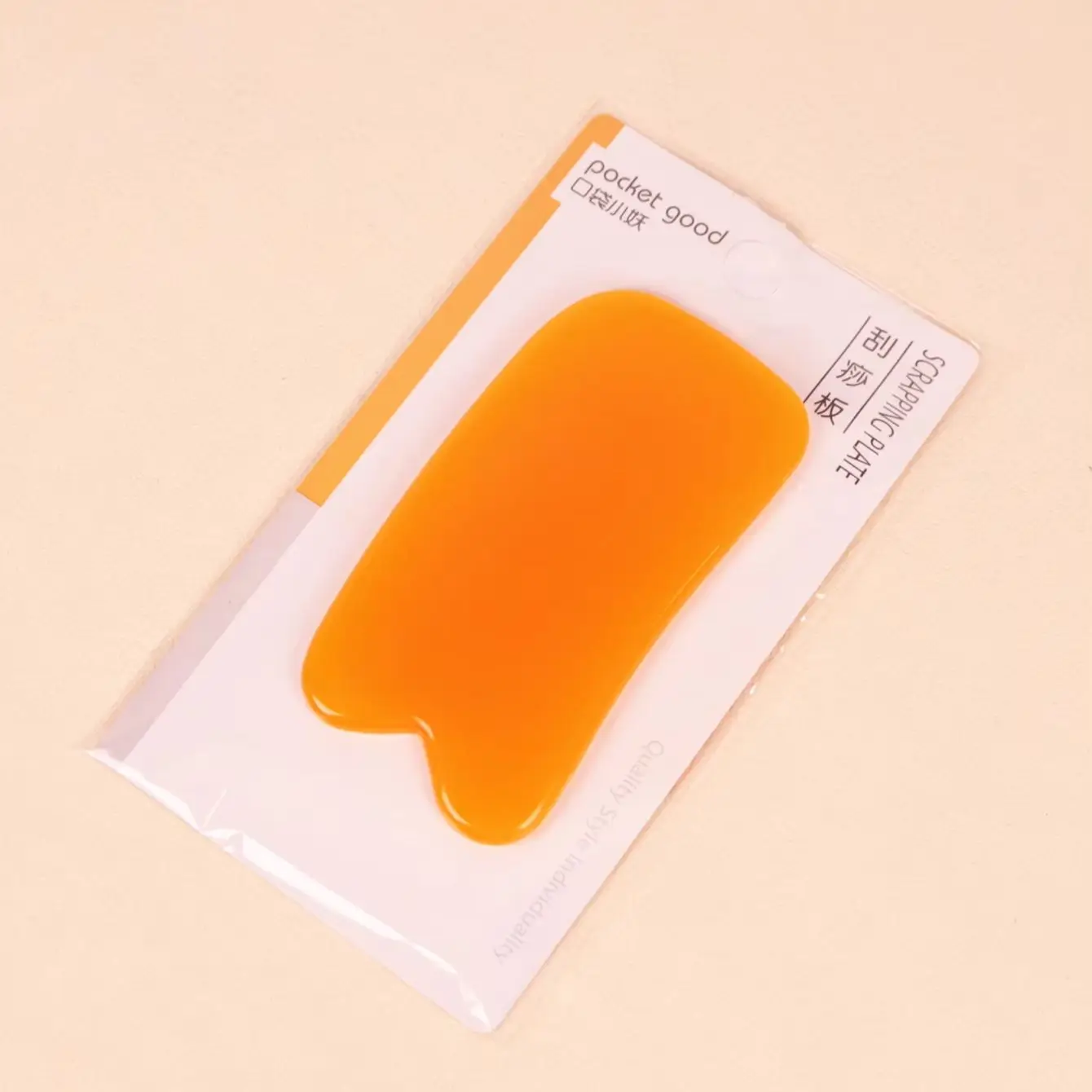 1piece of massage scraping board, facial massager, massage tool, suitable for both men and women, special for real hair wigs