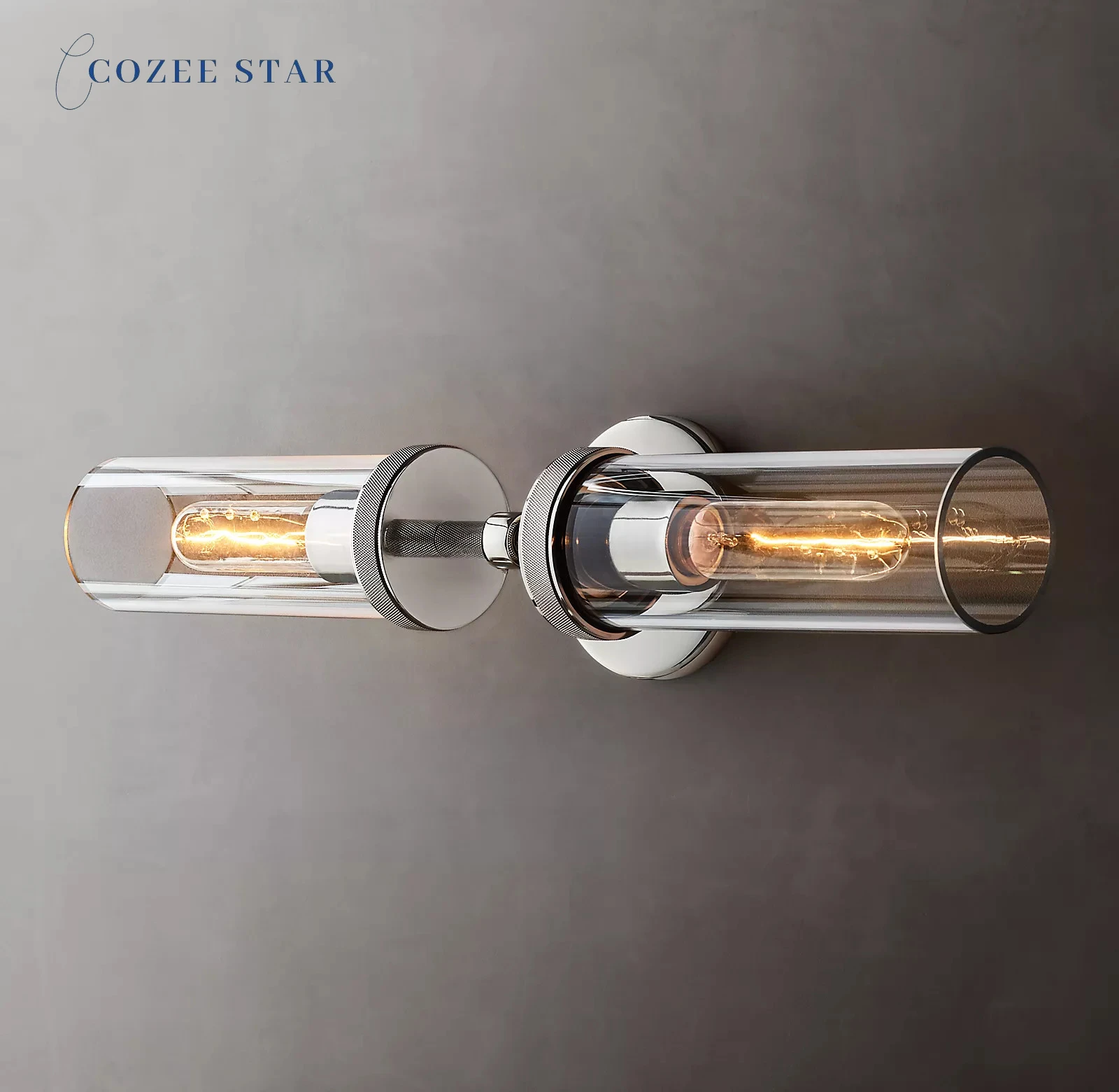 

Современные Ретро светодиодные стеклянные латунные хромированные черные настенные светильники с блеском ягненка и накаткой, линейные бра для гостиной, спальни, светильники