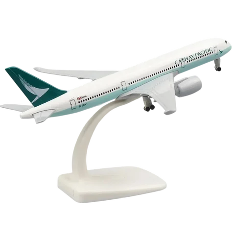 Airbus A350 Cathay Pacific 1/400 Scale Diecast Metal 21cm, Aircraft Model, Miniature, Collectible Gift, Toys for Children