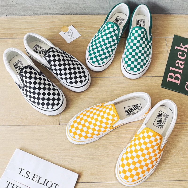 Zapatos de lona para mujer, zapatillas informales para caminar, mocasines sin cordones, deportivas, cestas compensadas, oferta