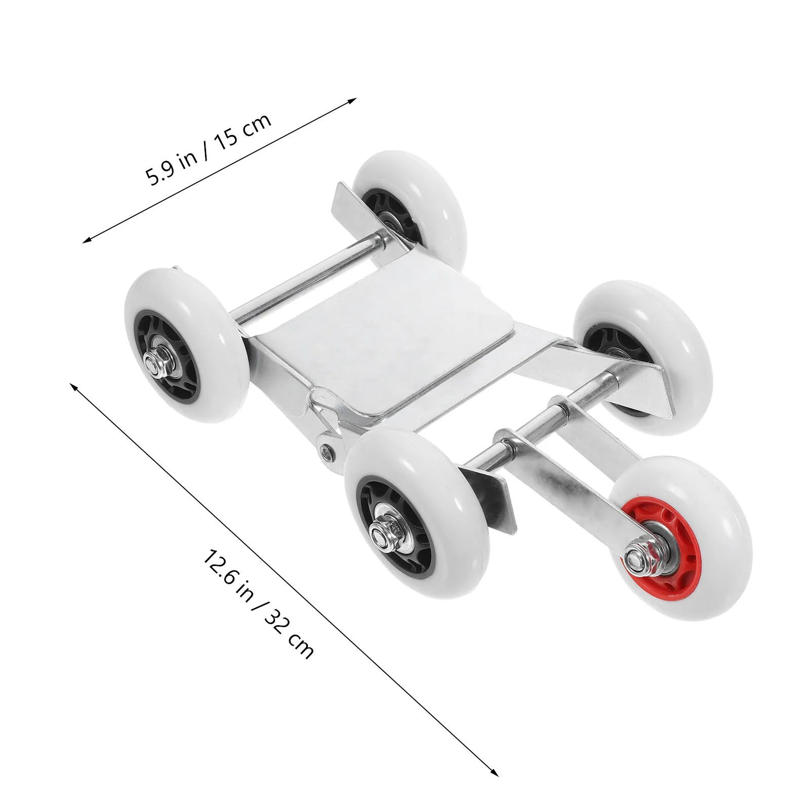 1Pcs Car Mover Heavy Duty Powder Coated Steel Garage Tire Skate Castor Electromobile Motorbike Accessory