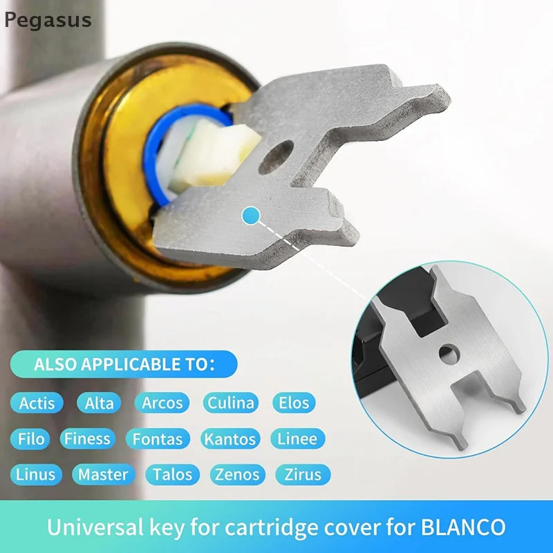 Universal Key For Cartridge Cover Easy To Replace Filter Save Time And Effort Household Faucet Filter Cover Removal Tool