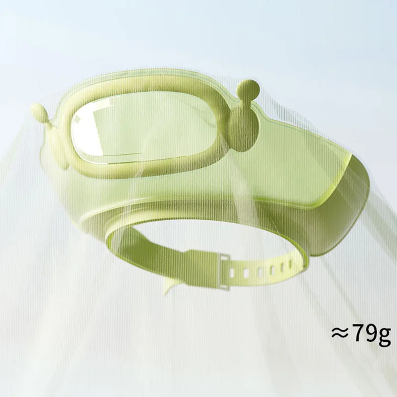 아기 샴푸 캡 조절 가능한 머리 둘레 어린이 목욕 모자 눈 귀 보호 샤워 캡 방수 반투명 시각화