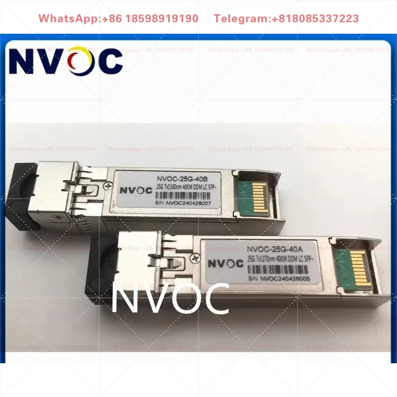 25Gb/s SFP28 BIDI 10KM Transceiver,25G SFP28+ Single Mode One Fiber LC 1270/1330nm 10KM 20KM 40KM DDM Module For Cisco/Mikrotik