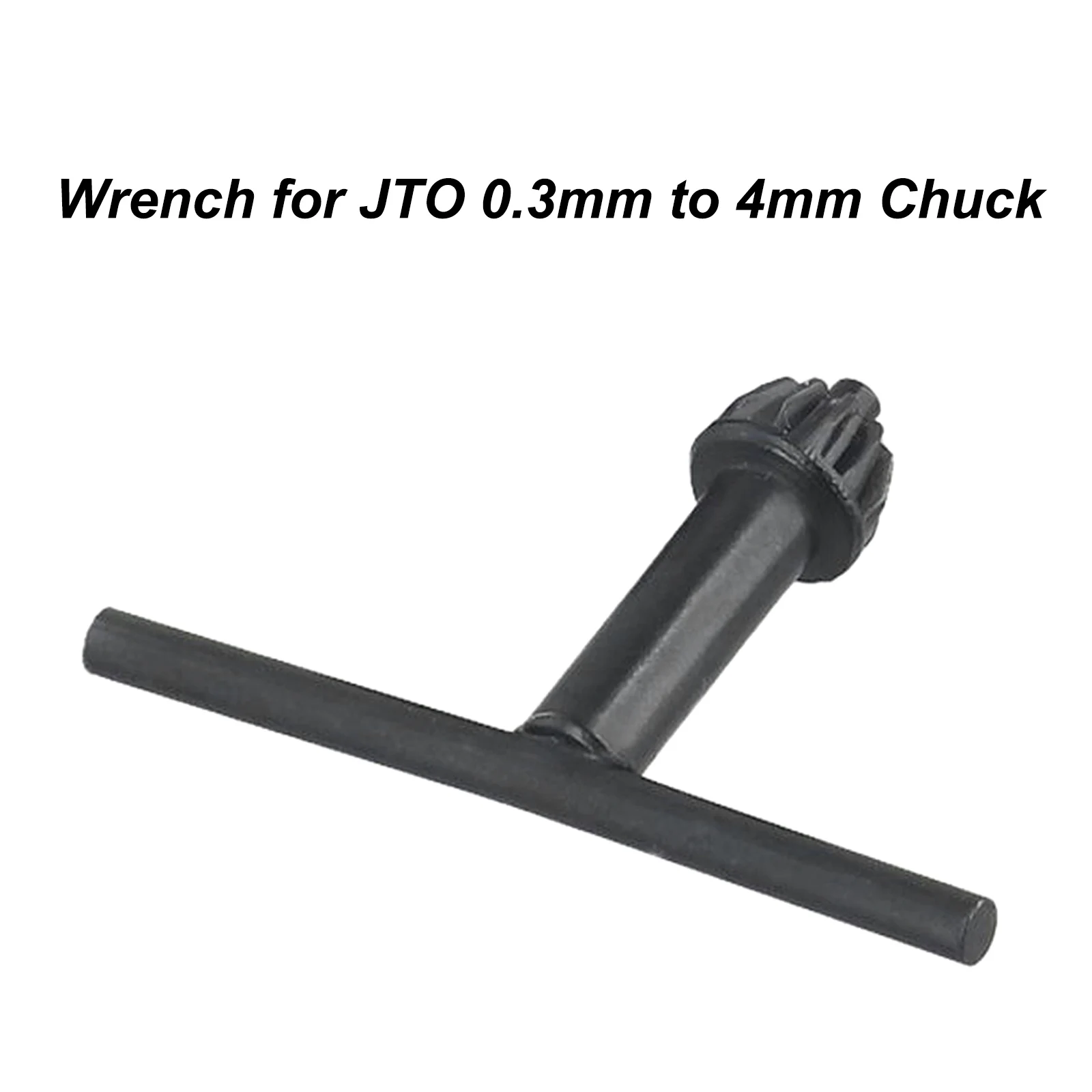 Mini Drill Chuck for JT0 Connection Suited for Various Drill Bits Includes Wrench Key and 4mm to 8mm Inner Hole Sleeves