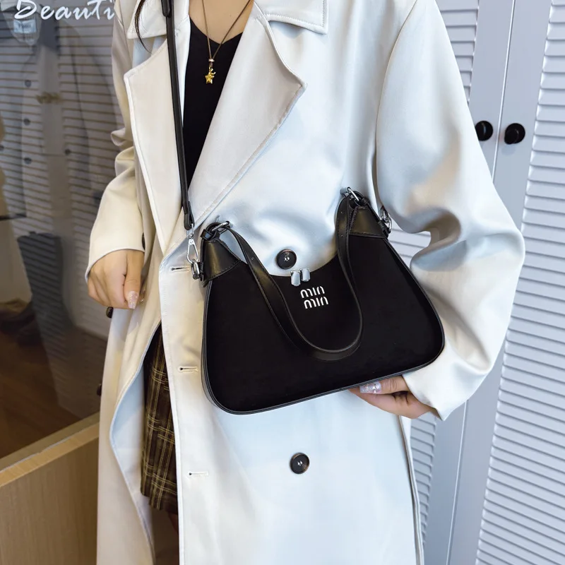 

2025 Autumn Vintage Shoulder Bag for Women, Genuine Leather Multi-way Crossbody Purse, Large Capacity Tote for Work & Dating