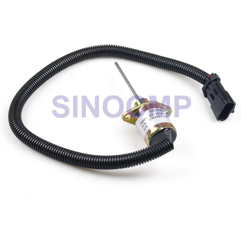 25-38109-05S 25-38109-05Z 1503ES-12A5SUC9SCC28 SA-4668-S Untuk Mesin Kubota V2203-DI Solenoid Pemutus Daya