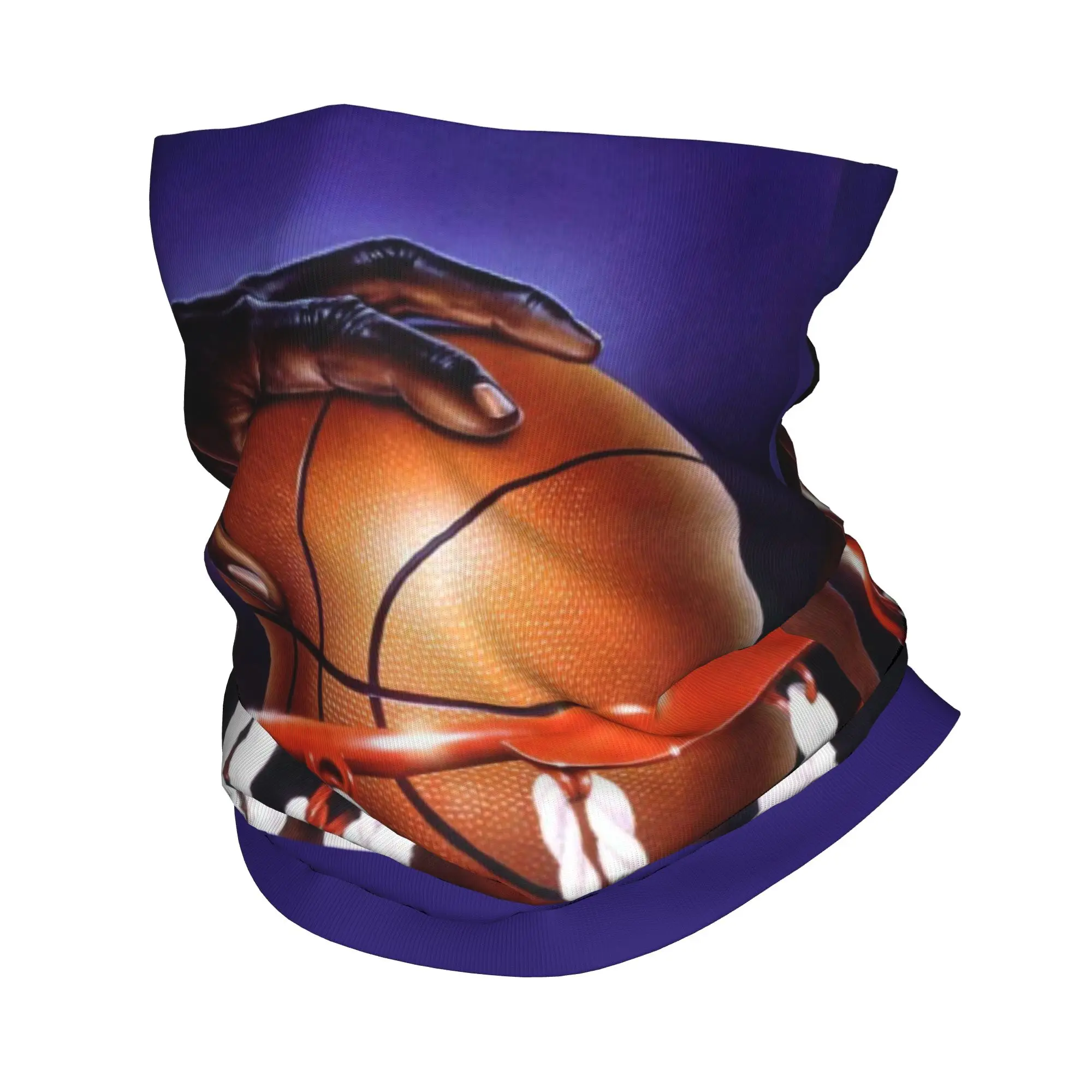 Custom Basketball Bandana Neck Gaiter for Ski Camping Women Men Wrap Scarf Sport Player Headband Warmer