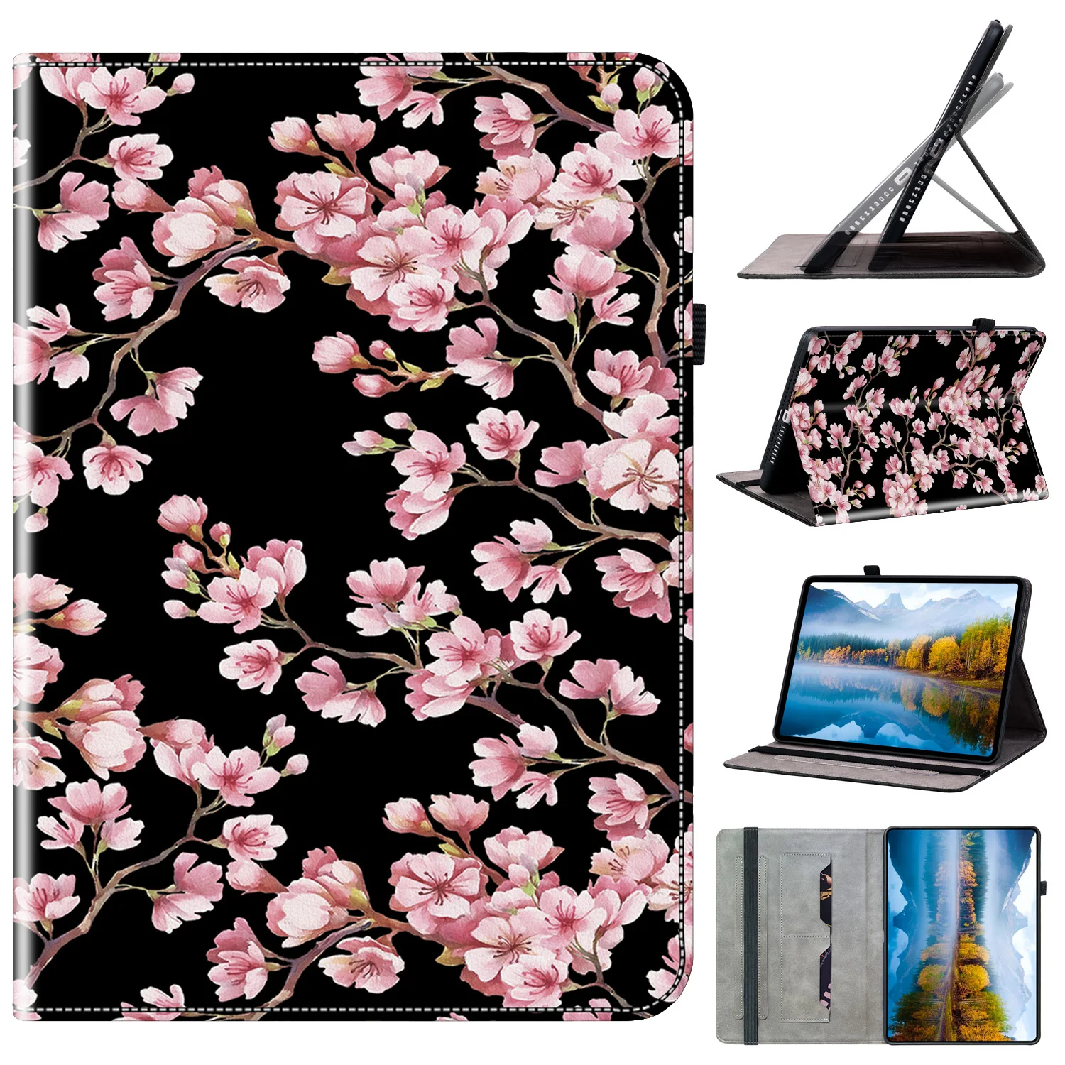 Cover for Galaxy Tab A9 Plus SM-X210 X110 S9 FE X710 X510 S8 X700 S7 T870 S5E A 10.1 T510 T580 8.0 T290 Case For A7 Lite T220